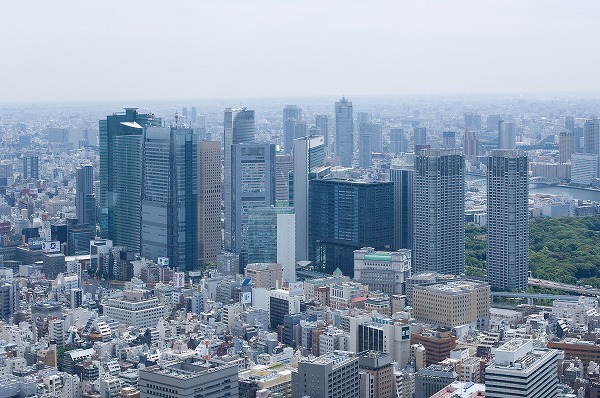 都心 東京 高層ビル群のフリー素材 無料の写真素材なら Foto Project