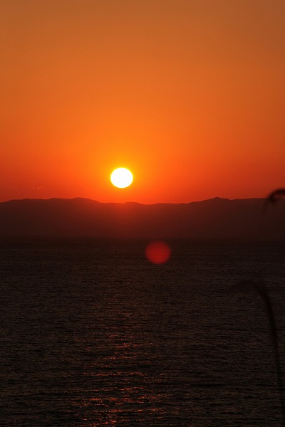海と夕日 夕焼けのフリー素材 無料の写真素材なら Foto Project